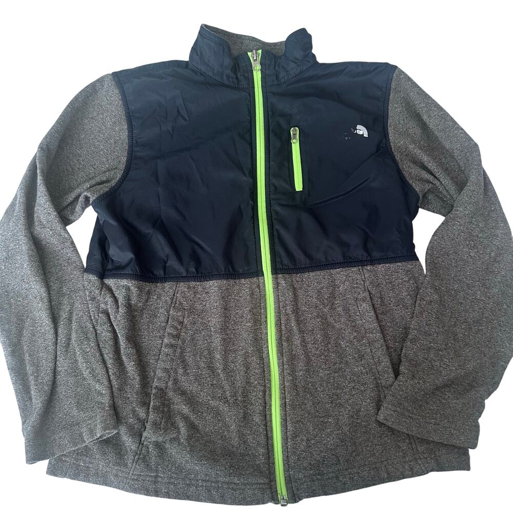 The North Face Glacier Color Block Fleece Jacket - Boys Large